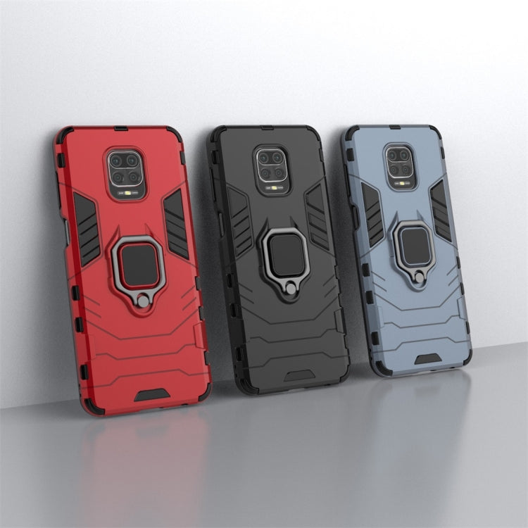PC + TPU Shockproof Protective Case with Magnetic Ring Holder, For Xiaomi Redmi Note 9 Pro Max, For Huawei Enjoy 10e, For Vivo S6