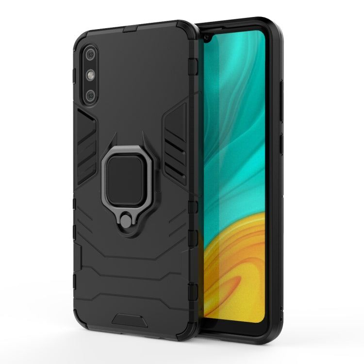 PC + TPU Shockproof Protective Case with Magnetic Ring Holder, For Xiaomi Redmi Note 9 Pro Max, For Huawei Enjoy 10e, For Vivo S6