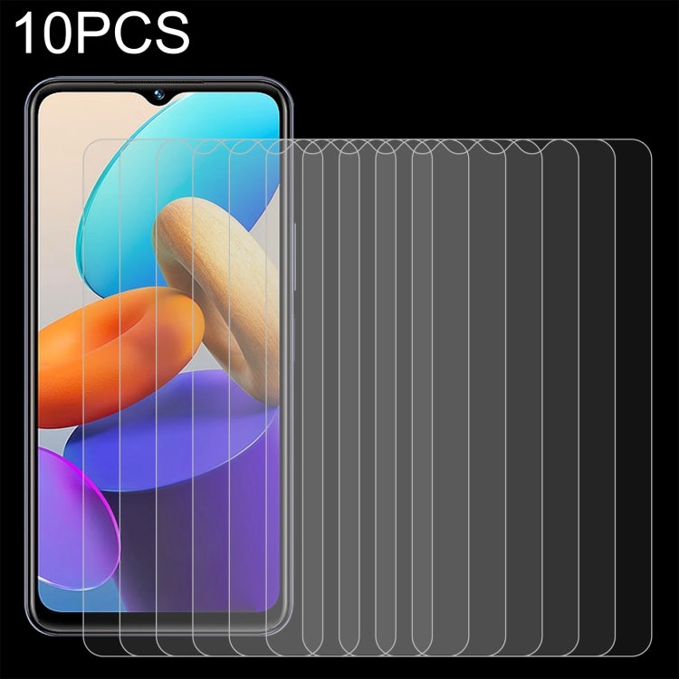 10 PCS 0.26mm 9H 2.5D Tempered Glass Film, For Nokia G400 (10 PCS), For vivo Y22s (10 PCS)