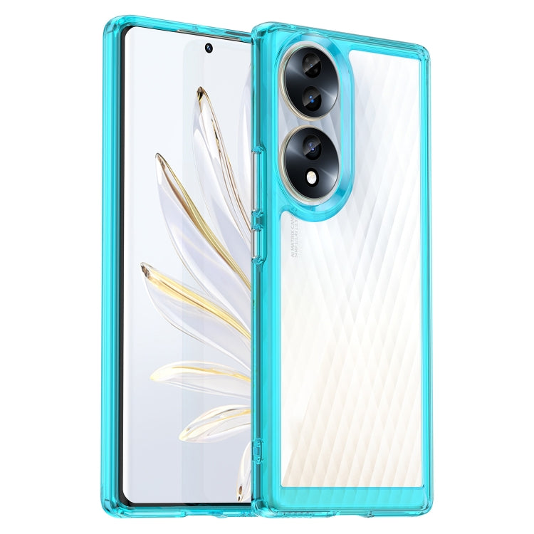 Colorful Series Acrylic + TPU Phone Case, For Honor 70 5G, For OPPO A97 5G