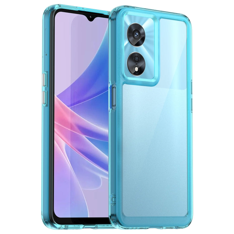 Colorful Series Acrylic + TPU Phone Case, For Honor 70 5G, For OPPO A97 5G