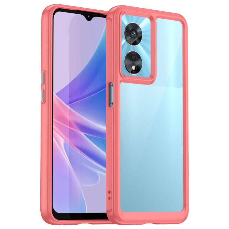 Colorful Series Acrylic + TPU Phone Case, For Honor 70 5G, For OPPO A97 5G