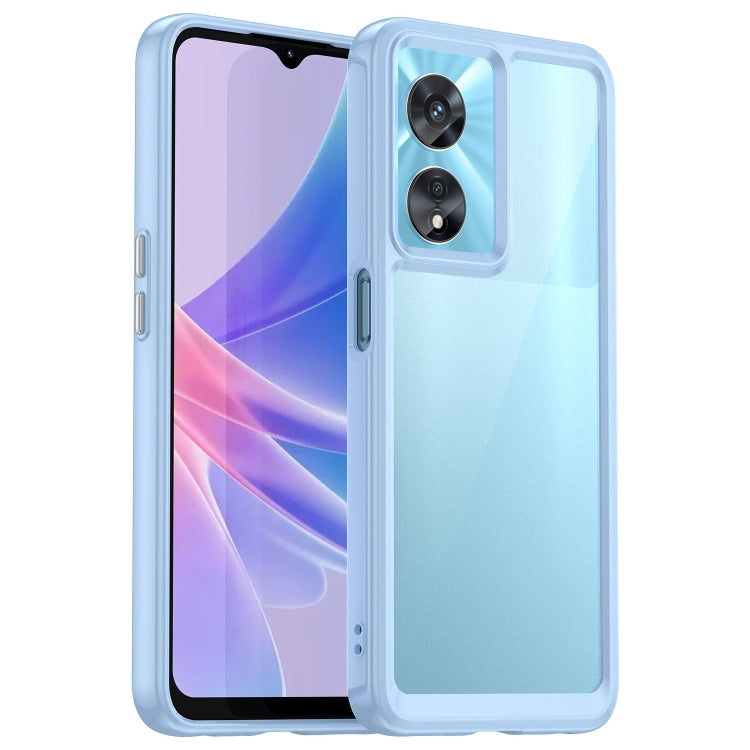 Colorful Series Acrylic + TPU Phone Case, For Honor 70 5G, For OPPO A97 5G