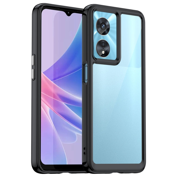 Colorful Series Acrylic + TPU Phone Case, For Honor 70 5G, For OPPO A97 5G