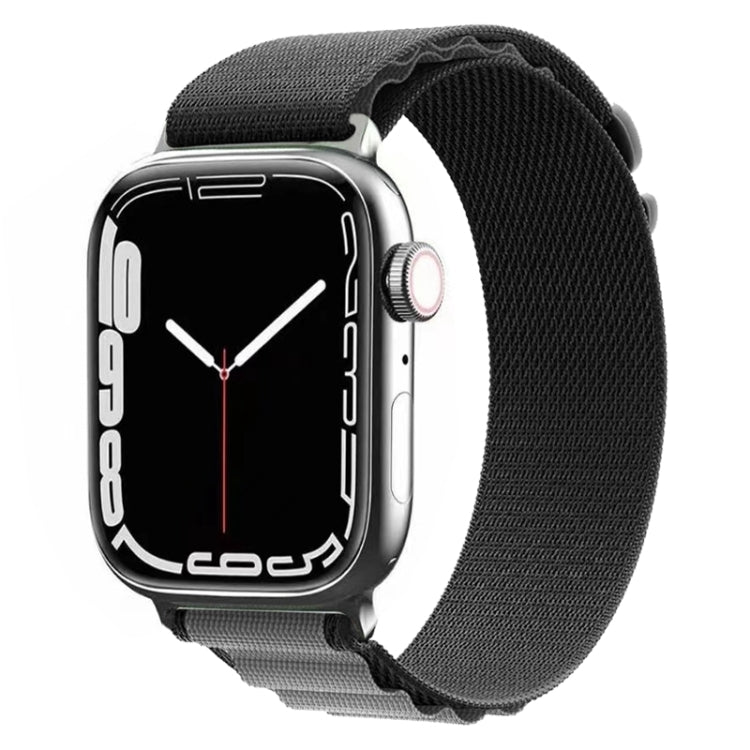 Nylon Watch Band, For Apple Watch Series 8&7 45mm / SE 2&6&SE&5&4 44mm / 3&2&1 42mm, For Apple Watch tra Series 8&7 45mm / SE 2&6&SE&5&4 44mm / 3&2&1 42mm