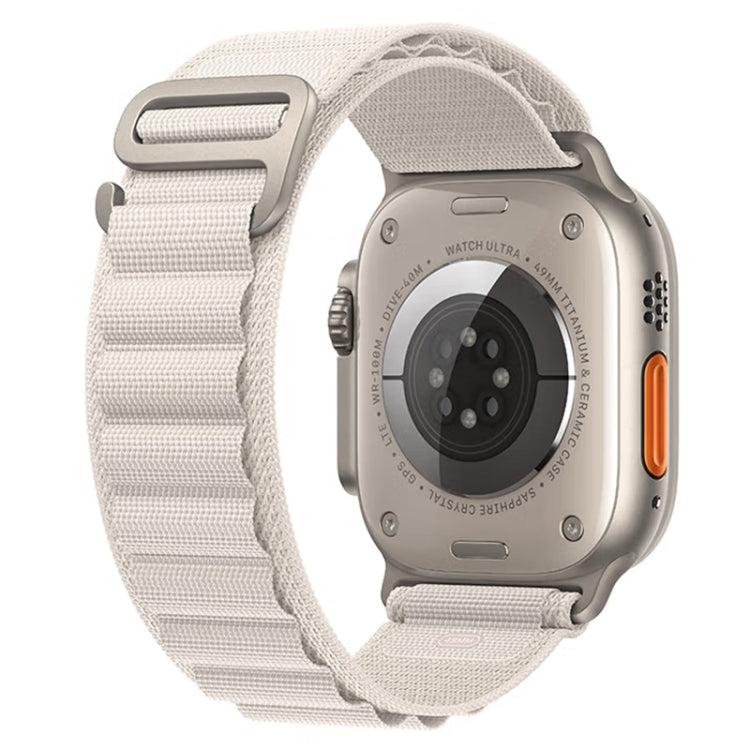 Nylon Watch Band, For Apple Watch Series 8&7 45mm / SE 2&6&SE&5&4 44mm / 3&2&1 42mm, For Apple Watch tra Series 8&7 45mm / SE 2&6&SE&5&4 44mm / 3&2&1 42mm