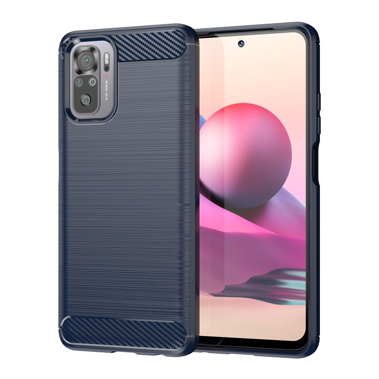 Brushed Texture Carbon Fiber Shockproof TPU Phone Case, For Xiaomi Redmi Note 11SE 4G, For vivo Y30 5G, For vivo Y33E 5G, For OPPO A77 4G, For OnePlus Nord N20 SE