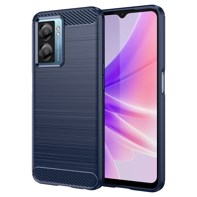 Brushed Texture Carbon Fiber Shockproof TPU Phone Case, For Xiaomi Redmi Note 11SE 4G, For vivo Y30 5G, For vivo Y33E 5G, For OPPO A77 4G, For OnePlus Nord N20 SE