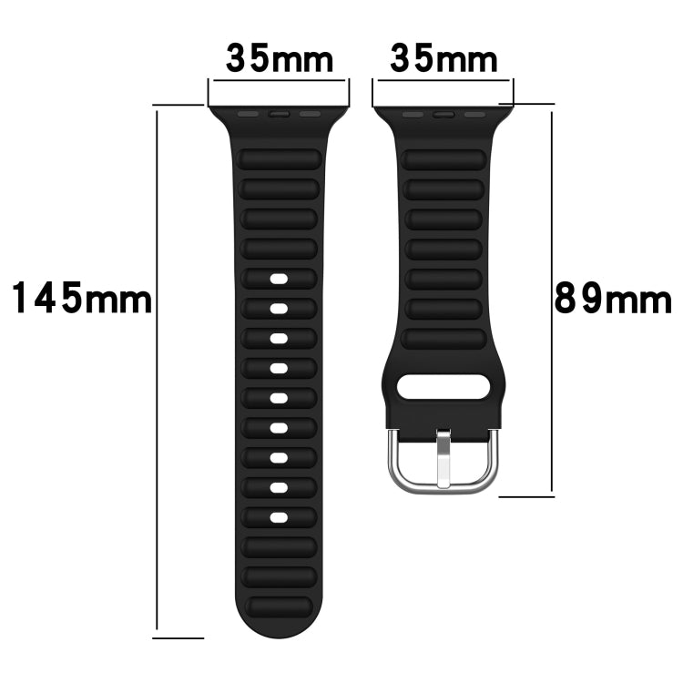 Ocean Ripple Watch Band, For Apple Watch Series 8&7 45mm / SE 2&6&SE&5&4 44mm, For Apple Watch Series 8&7 41mm / SE 2&6&SE&5&4 40mm