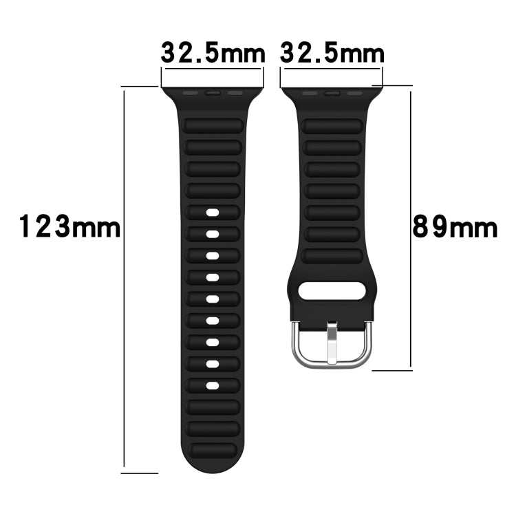 Ocean Ripple Watch Band, For Apple Watch Series 8&amp;7 45mm / SE 2&amp;6&amp;SE&amp;5&amp;4 44mm, For Apple Watch Series 8&amp;7 41mm / SE 2&amp;6&amp;SE&amp;5&amp;4 40mm