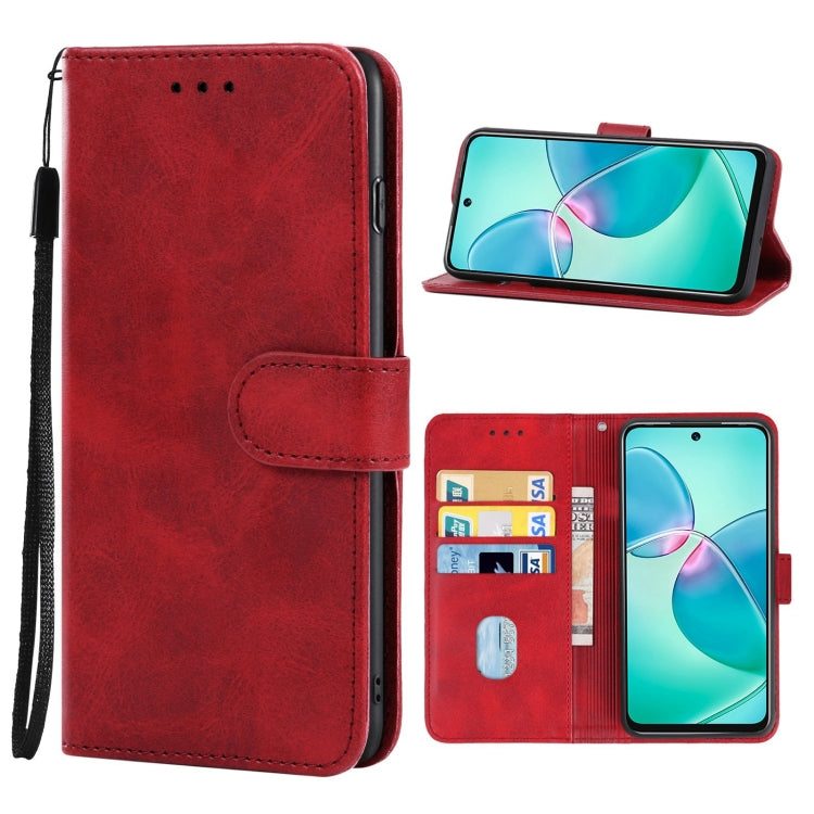 Leather Phone Case, For Infinix Hot 12 Play NFC, For vivo Y16