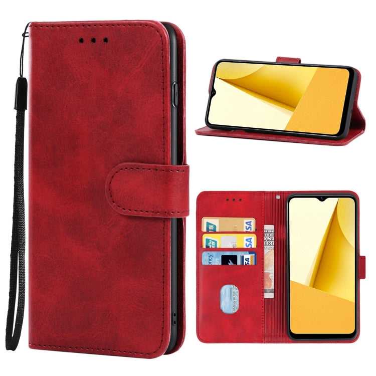 Leather Phone Case, For Infinix Hot 12 Play NFC, For vivo Y16