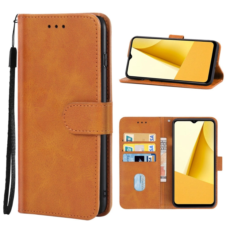 Leather Phone Case, For Infinix Hot 12 Play NFC, For vivo Y16
