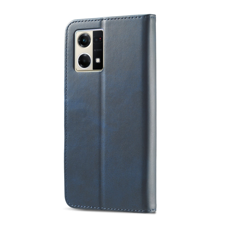 LC.IMEEKE Calf Texture Horizontal Flip Leather Case, For OPPO Reno8, For OPPO Reno8 Pro