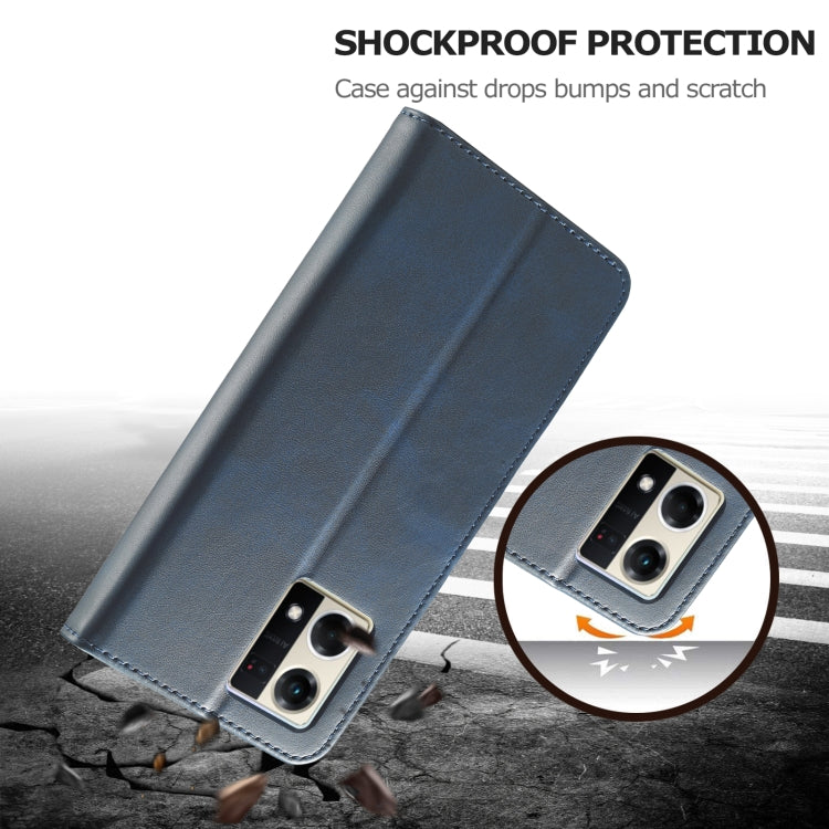 LC.IMEEKE Calf Texture Horizontal Flip Leather Case