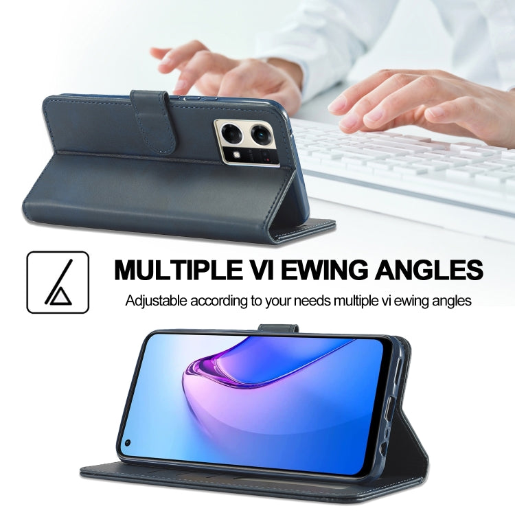 LC.IMEEKE Calf Texture Horizontal Flip Leather Case