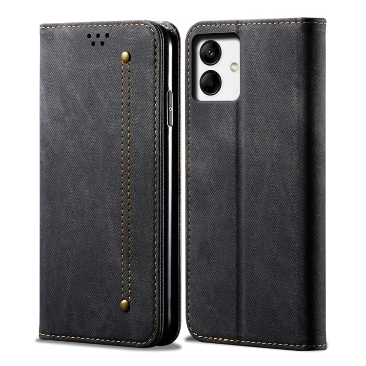 Denim Texture Leather Phone Case, For vivo V25, For Samsung Galaxy A04 4G