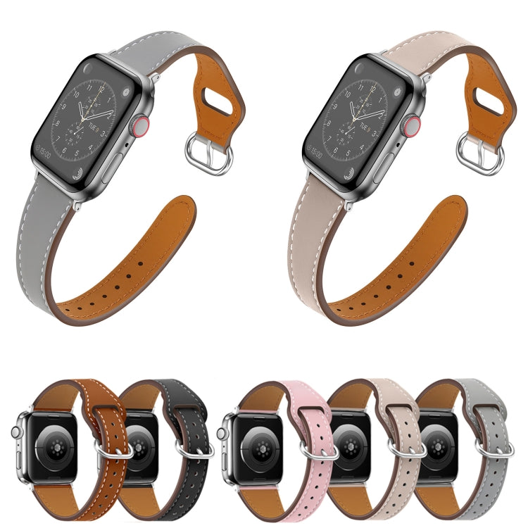 Small Waist Watch Band For Apple Watch Series 8&amp;7 41mm / SE 2&amp;6&amp;SE&amp;5&amp;4 40mm / 3&amp;2&amp;1 38mm, For Apple Watch Series 8&amp;7 41mm / SE 2&amp;6&amp;SE&amp;5&amp;4 40mm