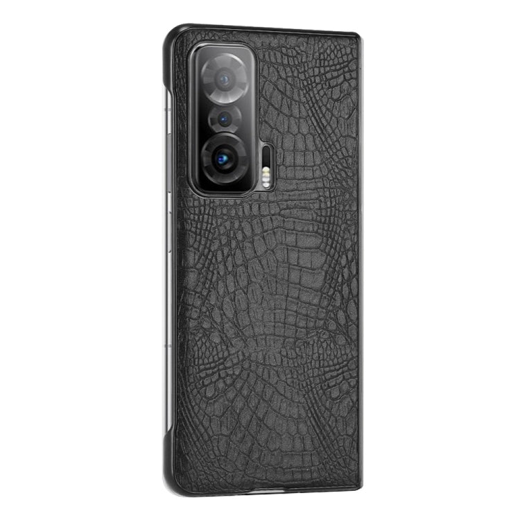 Shockproof Crocodile Texture PC + PU Case, For Honor Magic V, For Sony Xperia 1 IV, For Sony Xperia 10 IV