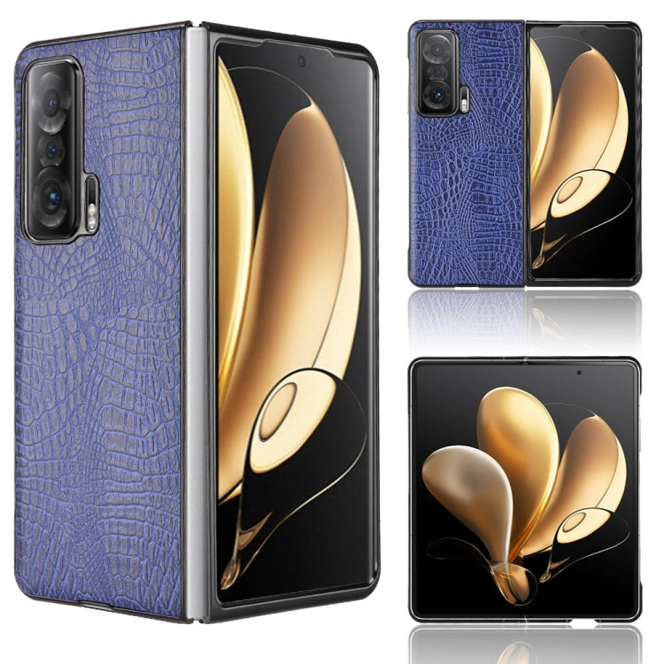 Shockproof Crocodile Texture PC + PU Case, For Honor Magic V, For Sony Xperia 1 IV, For Sony Xperia 10 IV