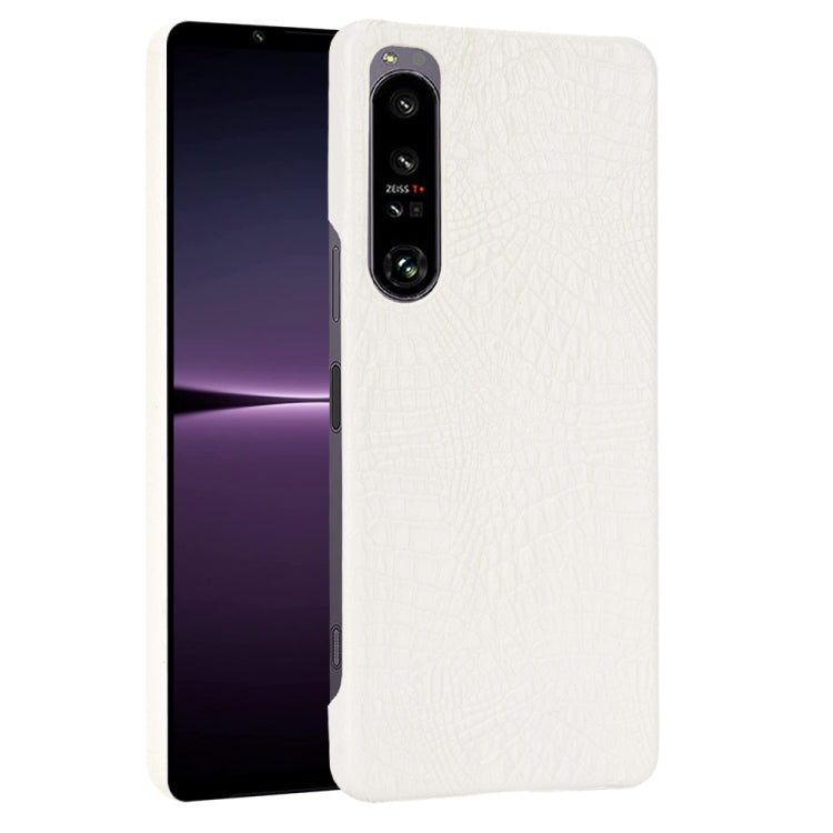 Shockproof Crocodile Texture PC + PU Case, For Honor Magic V, For Sony Xperia 1 IV, For Sony Xperia 10 IV