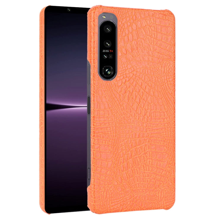 Shockproof Crocodile Texture PC + PU Case, For Honor Magic V, For Sony Xperia 1 IV, For Sony Xperia 10 IV