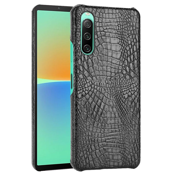 Shockproof Crocodile Texture PC + PU Case, For Honor Magic V, For Sony Xperia 1 IV, For Sony Xperia 10 IV