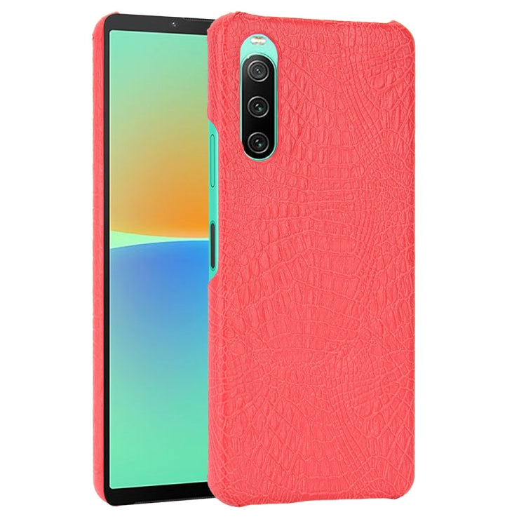 Shockproof Crocodile Texture PC + PU Case, For Honor Magic V, For Sony Xperia 1 IV, For Sony Xperia 10 IV