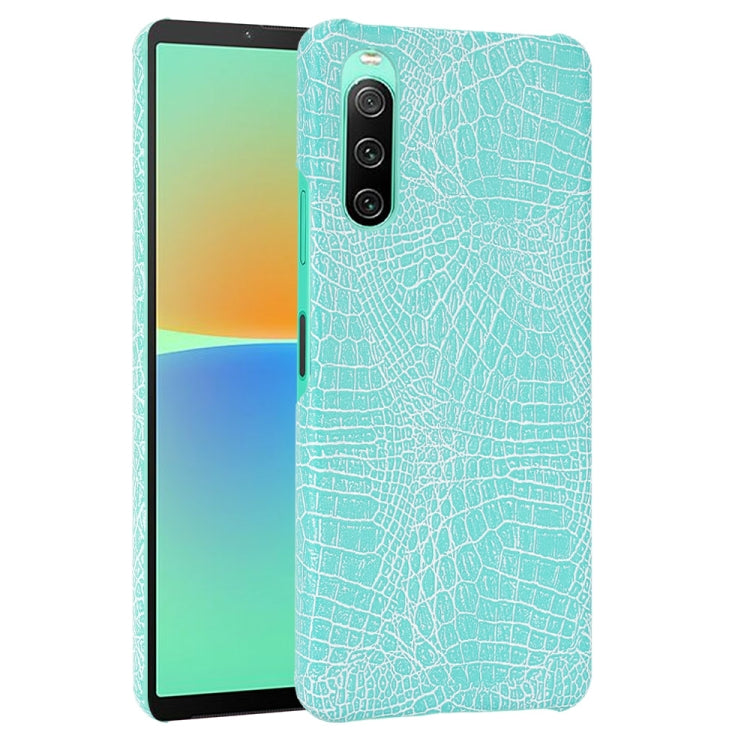 Shockproof Crocodile Texture PC + PU Case, For Honor Magic V, For Sony Xperia 1 IV, For Sony Xperia 10 IV