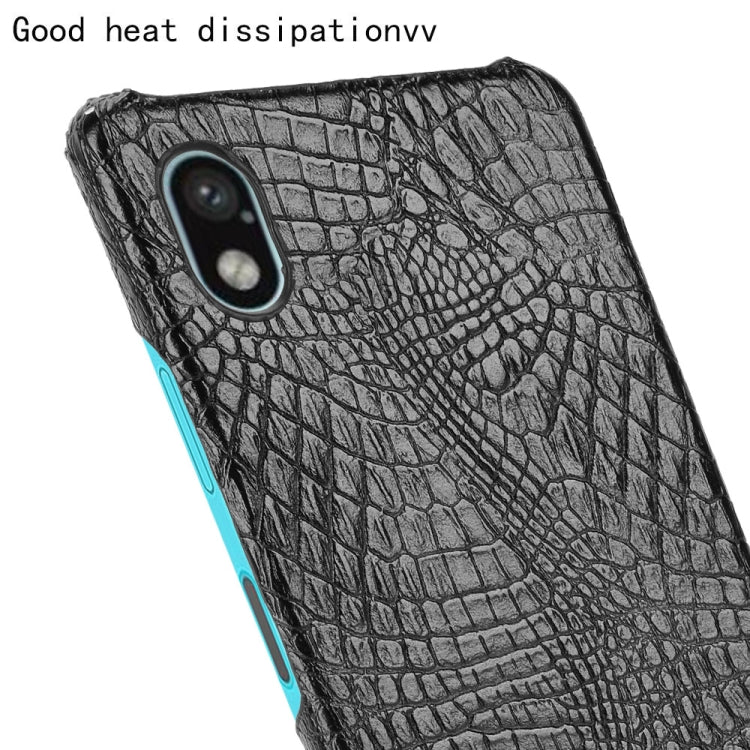 Shockproof Crocodile Texture PC + PU Case, For Sony Xperia Ace III, For Microsoft Surface Duo 2