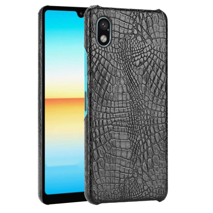 Shockproof Crocodile Texture PC + PU Case, For Sony Xperia 1 IV, For Sony Xperia 10 IV, For Sony Xperia Ace III, For Microsoft Surface Duo 2