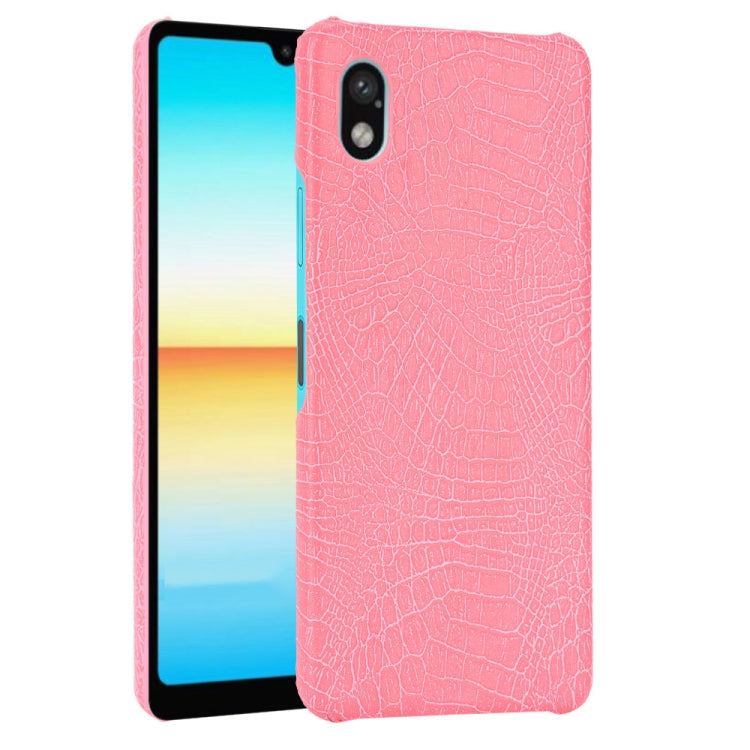 Shockproof Crocodile Texture PC + PU Case, For Sony Xperia 1 IV, For Sony Xperia 10 IV, For Sony Xperia Ace III, For Microsoft Surface Duo 2