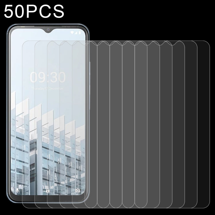 50 PCS 0.26mm 9H 2.5D Tempered Glass Film, For Blackview BV5200(50 PCS), For Motorola Moto E22i / E22 (50 PCS), For Ulefone Power Armor 16 Pro (50 PCS), For Asus ROG Phone 6 Batman Edition(50 PCS), For Vivo Y52t(50 PCS), For Tecno Pop 6 Pro (50 PCS)