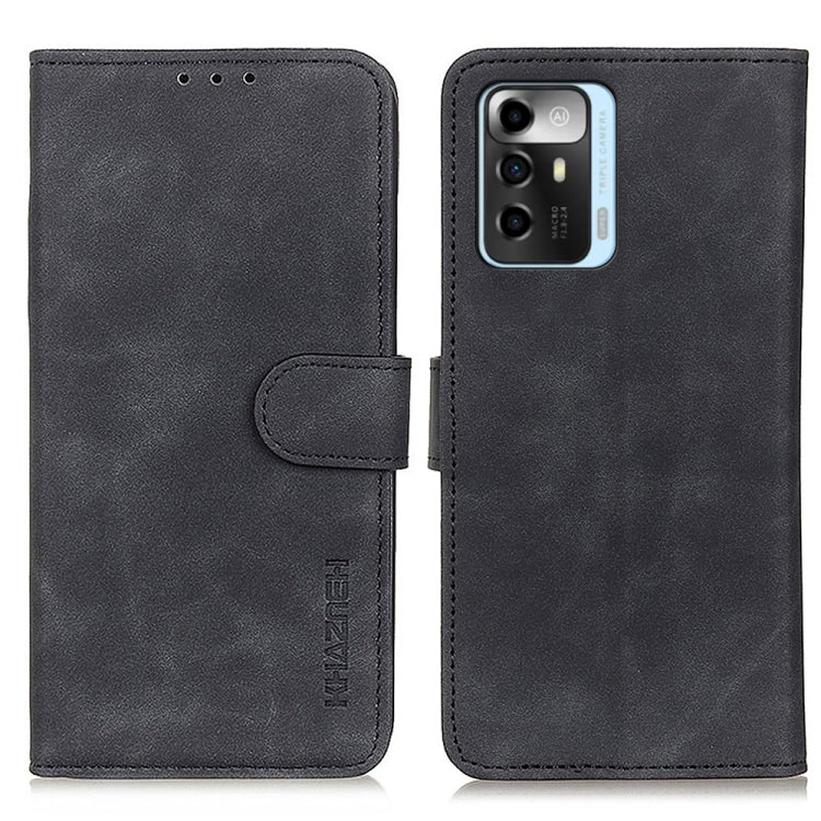 KHAZNEH Retro Texture Leather Phone Case, For Motorola Edge 30 Lite / Edge 30 Neo, For Realme 9i 5G / 10 5G, For ZTE Blade A72 5G, For ZTE Blade V40S, For Xiaomi Redmi A1