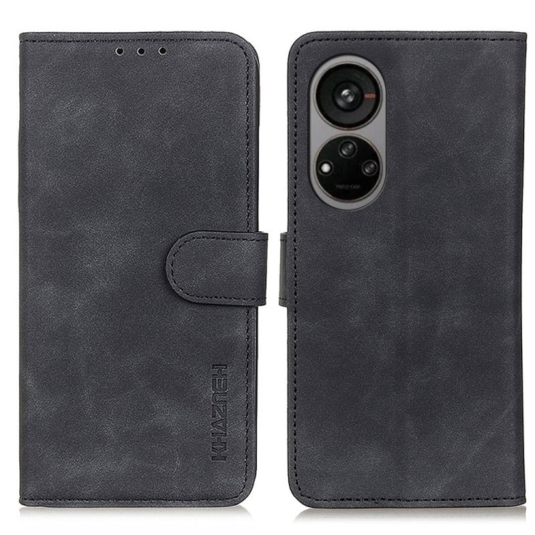 KHAZNEH Retro Texture Leather Phone Case, For Motorola Edge 30 Lite / Edge 30 Neo, For Realme 9i 5G / 10 5G, For ZTE Blade A72 5G, For ZTE Blade V40S, For Xiaomi Redmi A1