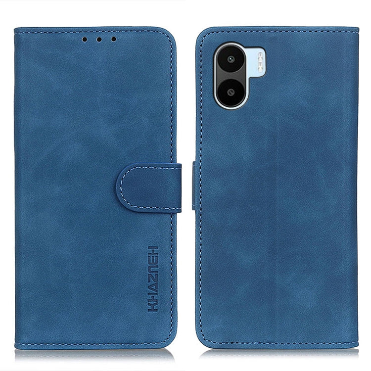 KHAZNEH Retro Texture Leather Phone Case, For Motorola Edge 30 Lite / Edge 30 Neo, For ZTE Blade V40S, For Xiaomi Redmi A1