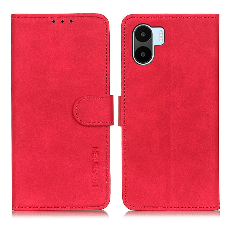 KHAZNEH Retro Texture Leather Phone Case, For Motorola Edge 30 Lite / Edge 30 Neo, For Realme 9i 5G / 10 5G, For ZTE Blade A72 5G, For ZTE Blade V40S, For Xiaomi Redmi A1