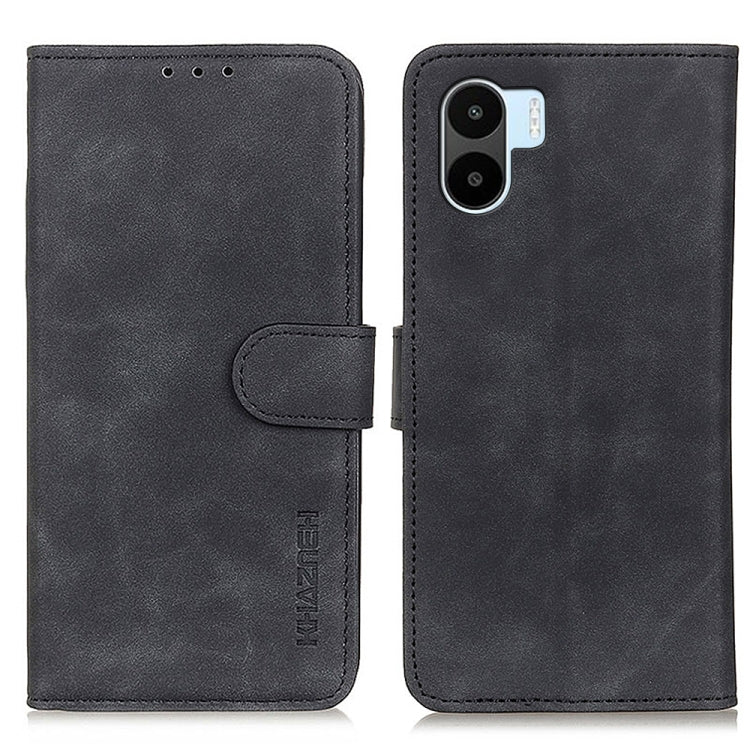 KHAZNEH Retro Texture Leather Phone Case, For Motorola Edge 30 Lite / Edge 30 Neo, For ZTE Blade V40S, For Xiaomi Redmi A1