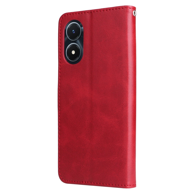 Calf Texture Zipper Leather Phone Case, For vivo Y02s, For vivo Y75 4G / S10e, For vivo Y77 5G, For Xiaomi Poco C40