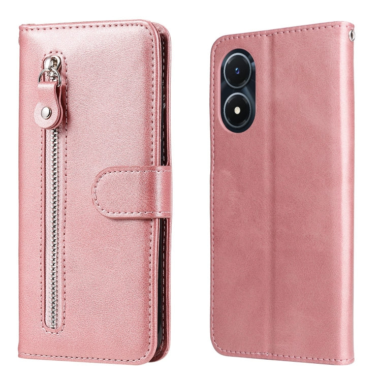 Calf Texture Zipper Leather Phone Case, For vivo Y02s, For vivo Y75 4G / S10e, For vivo Y77 5G, For Xiaomi Poco C40, For Xiaomi Poco M4 5G