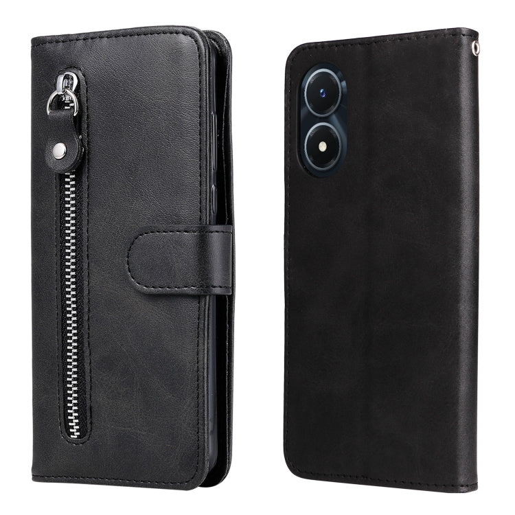 Calf Texture Zipper Leather Phone Case, For vivo Y02s, For vivo Y75 4G / S10e, For vivo Y77 5G, For Xiaomi Poco C40
