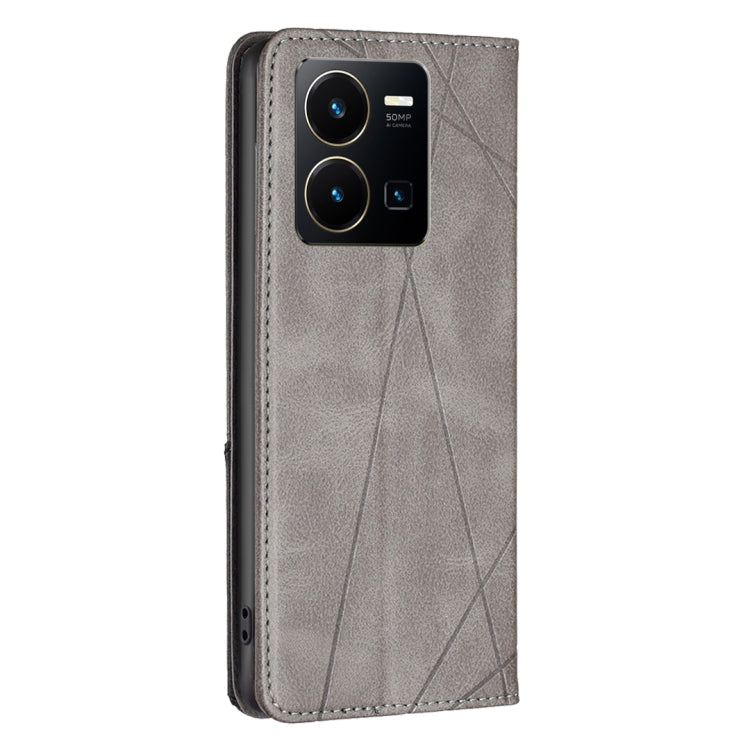 Prismatic Invisible Magnetic Leather Phone Case