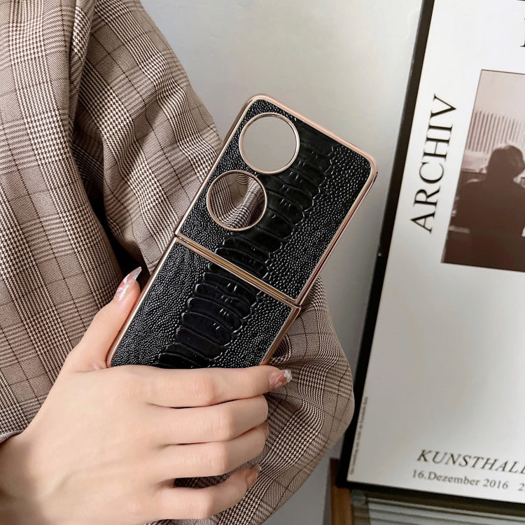 Genuine Leather Weilai Series Nano Plating Phone Case