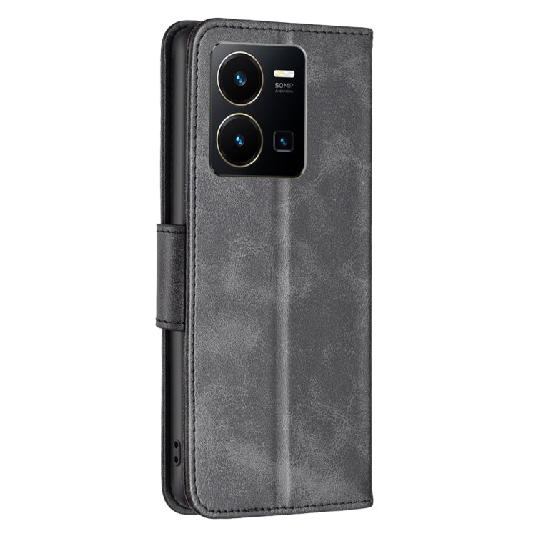 Lambskin Texture Pure Color Flip Leather Phone Case
