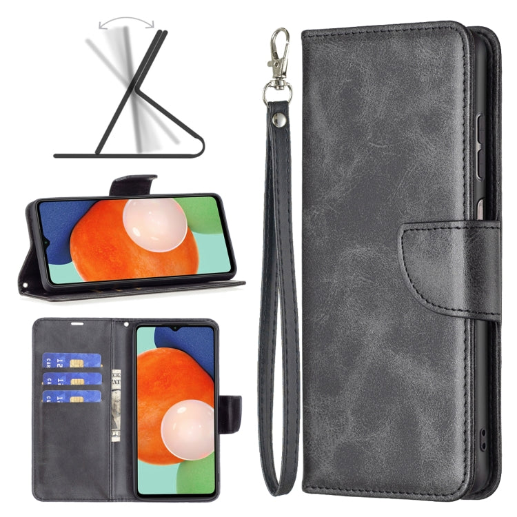 Lambskin Texture Pure Color Flip Leather Phone Case