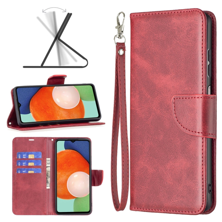 Lambskin Texture Pure Color Flip Leather Phone Case