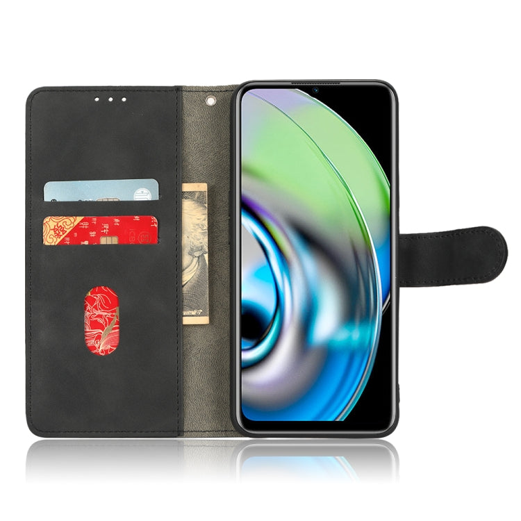 Skin Feel Magnetic Flip Leather Phone Case