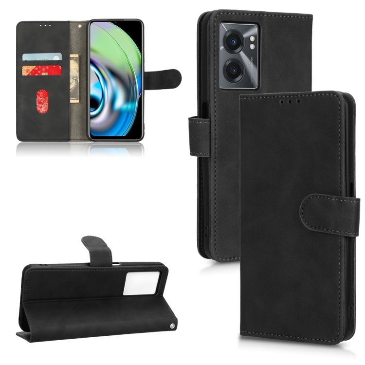 Skin Feel Magnetic Flip Leather Phone Case