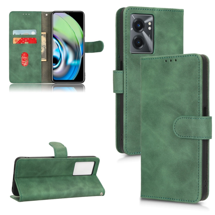 Skin Feel Magnetic Flip Leather Phone Case