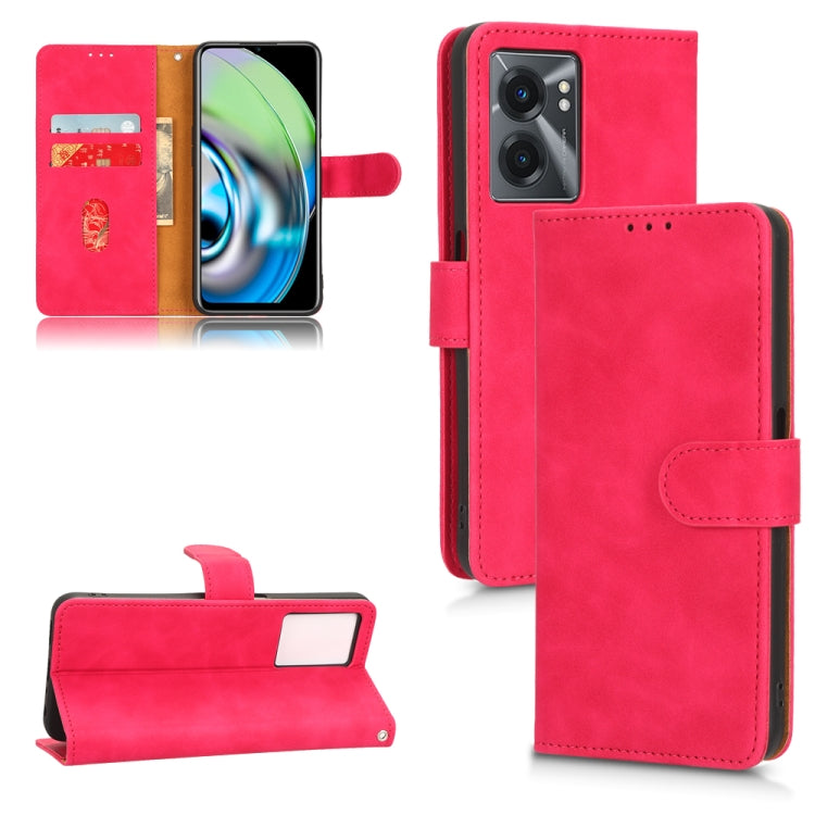Skin Feel Magnetic Flip Leather Phone Case